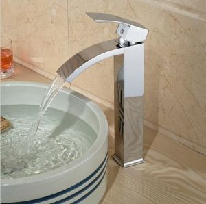 Bateria umywalkowa Rea Enzo High stojąca chrom 4