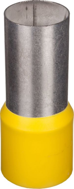 EM Group Końcówka tulejkowa izolowana TI 150mm2/32mm żółta cynowana (TI150L32x25) 1