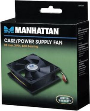 Wentylator Manhattan Wentylator do zasilacza PC / obudów 80 mm (701747) 2