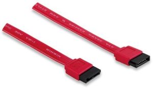 Manhattan SATA - SATA, 0.5m, Czerwony (340700) 2