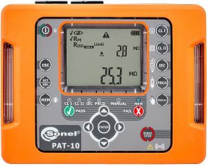 Sonel Miernik bezpieczeństwa sprzęt elektrycznego PAT-10 (WMPLPAT10) 1