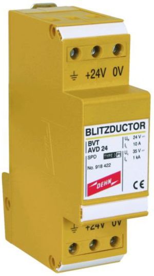 Dehn Ogranicznik przepięć Blitzductor VT do ochrony zasilania DC BVT AVD (918422) 1