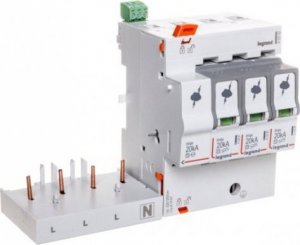 Legrand Ogranicznik przepięć C 3P+N 20kA 1,7kV blokowy ON 300 412263 - 412263 1