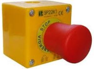 Spamel Kaseta z przyciskiem bezpieczeństwa (SP22K1BN-1) 1