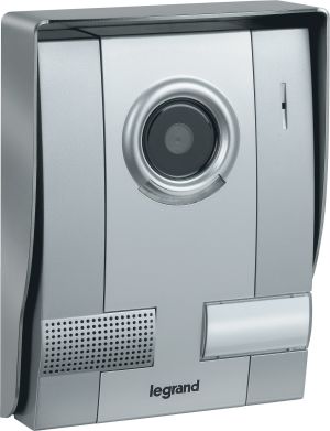Legrand Zestaw wideodomofon z ekranem KIT 7 cala TS dotykowy czarny z daszkiem (369310) 1