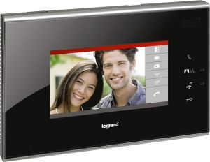 Legrand Zestaw wideodomofon z ekranem KIT 7 cala TS dotykowy czarny z daszkiem (369310) 3