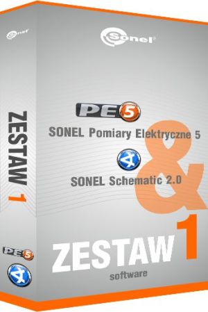 Sonel Zestaw programów - Pomiary elektryczne 5 + Schematic (WAPROZESTAW1) 1