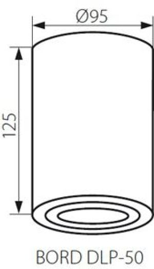 Lampa sufitowa Kanlux Bord 1x50W  (22552) 3