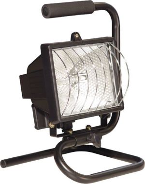 Kanlux Projektor halogenowy przenośny ELIOT ZW3-L500P-B 500W R7s IP54 (00620) 1