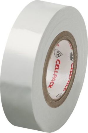 Cellpack Taśma izolacyjna PVC biała 20m (130624) 1