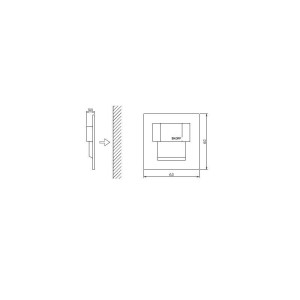 Oprawa schodowa SKOFF Tango LED inox (MH-TAN-K-W-1-PL-00-01) 3