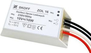 SKOFF Zasilacz opraw LED 10V 16W (ZL-016-C-1-1-ML-PL-01) 1