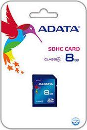 Karta ADATA SDHC  (ASDH8GCL4R) 2