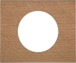 Legrand CELIANE Ramka pojedyncza uniwersalna drewno dąb (069051) 1