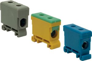 Elektro-Plast Złączka szynowa przelotowa 2-przewodowa 2,5 - 16mm2 żółto-zielona WLZ35Pz (48.518) 1