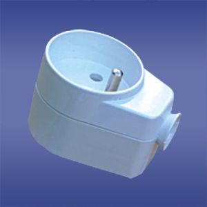 Elektro-Plast Gniazdo wtyczkowe 16A 2P+Z 230V IP20 AWA-GK biały (51.40) 1