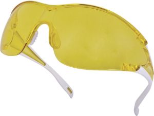 Delta Plus okulary z poliwęglanu Egon Yellow żółte UV400 (EGONBCJA) 1
