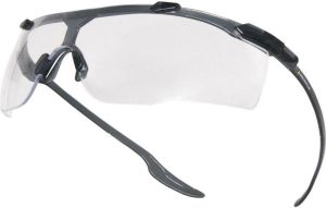 Delta Plus Okulary ochronne Kiska Clear z poliwenglanu UV400 bezbarwne (KISKAIN) 1