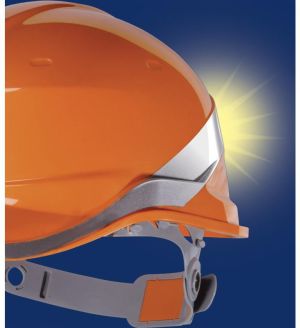 Delta Plus Kask budowlany Beseball Diamond V z ABS regulowany biały (DIAM5BCFL) 4