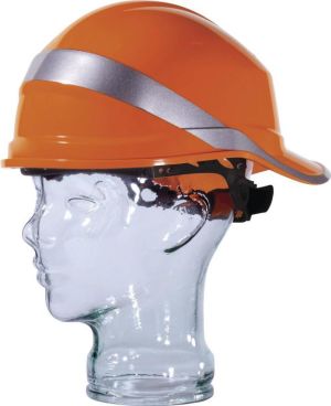 Delta Plus Kask budowlany Beseball Diamond V z ABS regulowany biały (DIAM5BCFL) 5