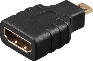 Adapter AV Goobay HDMI Micro - HDMI czarny (68842) 1