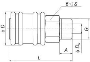PREMA Szybkozłącze 3/8"  (80.0243.72.38Z) 3
