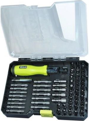 Ryobi Zestaw akcesoriów z wkrętakiem 59szt. (5132002251) 2