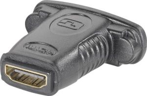 Adapter AV Goobay HDMI - DVI-I czarny (68690) 2