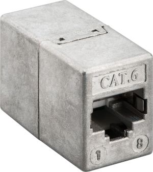 Goobay Przelotka RJ45 / RJ45 kat.6 ekranowany (93963) 2