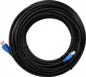 Goobay Kabel krosowy U/UTP kat.6 czarny 20m (94392) 2