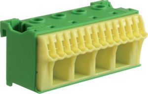 Hager Blok samozacisków 63A QC zielony 18 przyłączy 33 x 75 x 75mm (KN18E) 1