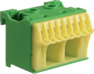 Hager Blok samozacisków 63A QC zielony 10 przyłączy 33 x 45 x 45mm (KN10E) 1