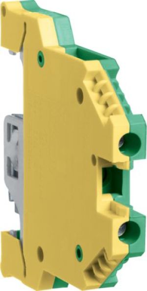 Hager Zacisk szeregowy ochronny PE 6mm2 poliamidowy żółto-zielony (KXB06E) 1
