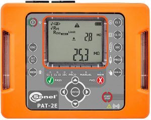 Sonel Miernik bezpieczeństwa sprzętu elektrycznego PAT-2E (WMPLPAT2E) 1