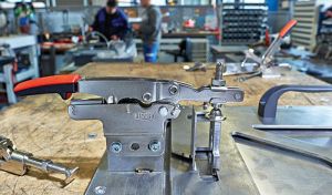 Bessey Docisk kolanowy poziomy z ramieniem poziomym 225 - 245mm (STC-IHH25) 5