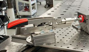 Bessey Docisk kolanowy poziomy z ramieniem poziomym 225 - 245mm (STC-IHH25) 8