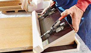 Bessey Docisk kolanowy poziomy z ramieniem poziomym 225 - 245mm (STC-IHH25) 9