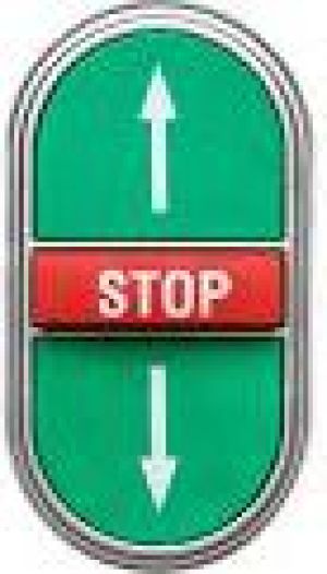 Lovato Electric Napęd przycisku potrójny zielony/czerwony z samopowrotem (LPCB7355) 1