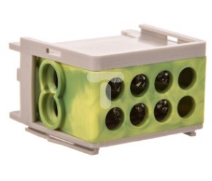 Ergom Blok rozdzielczy kompaktowy BRC 25-1/2 żółto-zielony (R33RA-02030000601) 1