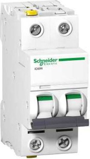 Schneider Electric Wyłącznik nadprądowy 2P B 20A 6kA AC iC60N-B20-2 (A9F03220) 1