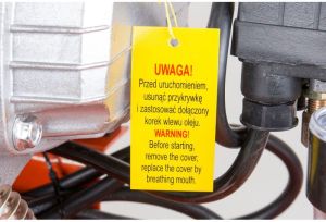 Sprężarka LEX 8bar 50L (LXC50V) 11