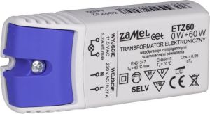 Zamel Transformator elektroniczny 230/11,5V 0-60W ETZ60 (LDX10000042) 5