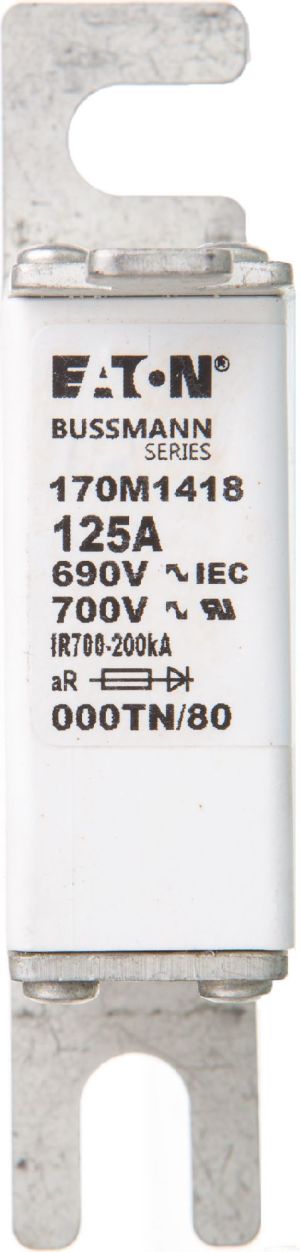 Eaton Wkładka bezpiecznikowa NH000 125A aR 690V (170M1418) 1