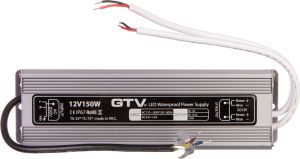 GTV Zasilacz LED wodoodporny 150W IP67 DC 12V (LD-WZA150W-NW) 1