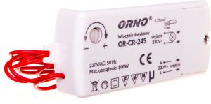 Orno Włącznik dotykowy 500W 230V IP20 biały (OR-CR-245) 1