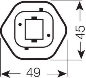 Świetlówka kompaktowa Osram GX24d-3 26W (4050300342061) 2