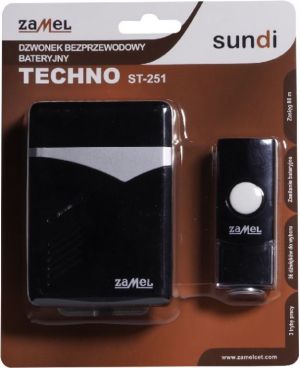 Zamel Dzwonek bezprzewodowy TECHNO ST-251 80m (SUN10000385) 5