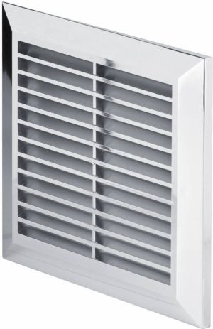 AWENTA Kratka wentylacyjna biała z siatką 137 x 137mm (T40) 2