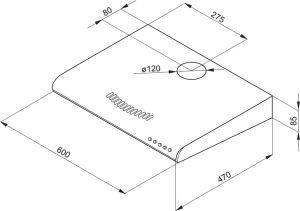 Okap Amica OSC6211I 2