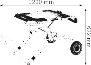Bosch Stół warsztatowy na kołach GTA 60 W (0601B12000) 2
